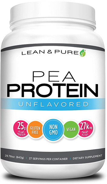 Lean & Pure - Prot Pea Unflavored - 1 Each - 29.76 OZ