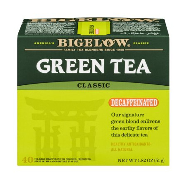 Bigelow Tea - Tea Decaf Green - Case of 6 - 40 BAG