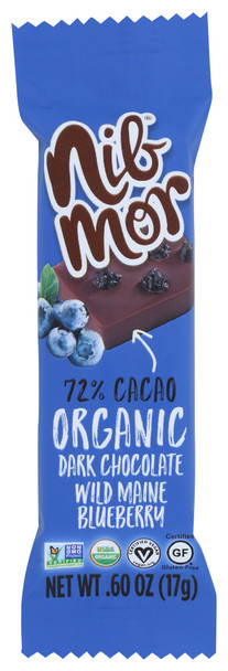 Nibmor - Chocolate Daily Dose Blueberry - Case of 45 - .6 OZ