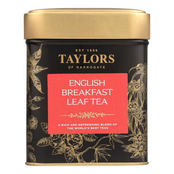 Taylors Of Harrogate English Breakfast Loose Leaf Tea - Case of 6 - 4.4 OZ