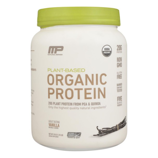 Muscle Pharm - Prot Plnt Bsd Vanilla - 20 OZ