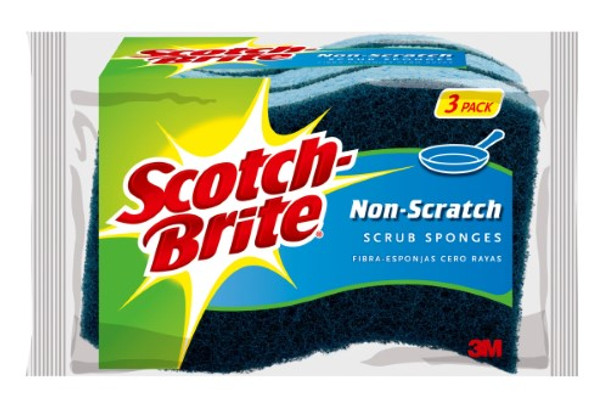 Scotch Brite - Mp Scrub Sponges - Case of 8 - 3 CT