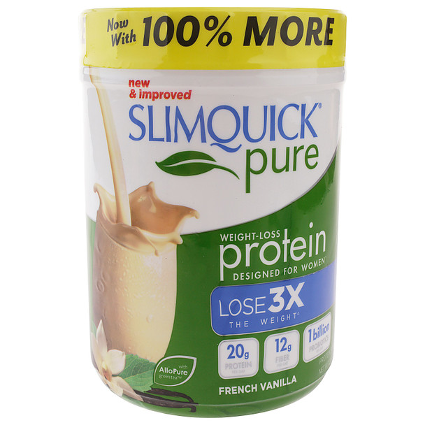 Slimquick - Pure Prot Powder Women Vanilla - 1 Each - 21.16 OZ