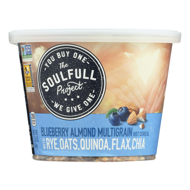 The Soulfull Project Cereal Blueberry Almond  - Case of 6 - 2.26 OZ