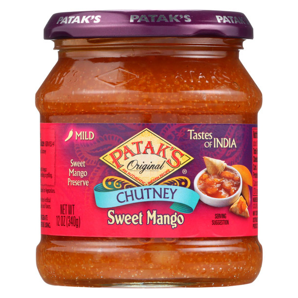 Pataks Chutney Mango Sweet  - 1 Each - 12 OZ