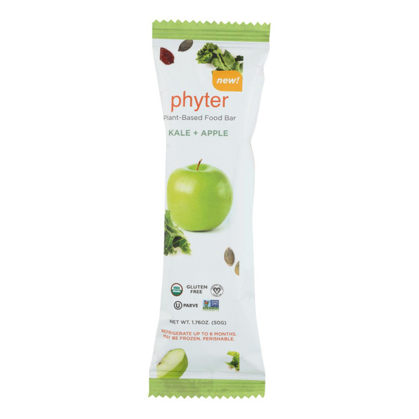 Phyter Foods Plant-Based Food Bar - Case of 8 - 1.76 OZ