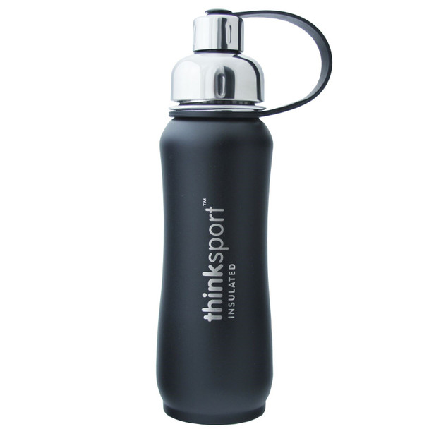 Thinksport - Sprts Bottle Insltd Black - 17 OZ