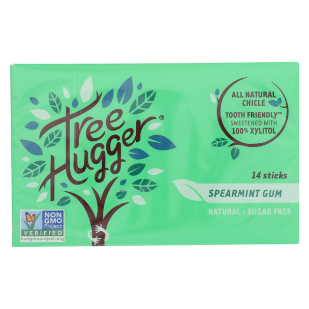 Tree Hugger - Gum Spearmint Xylitol - Case of 12 - 14 CT
