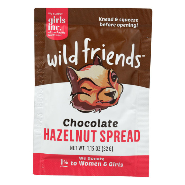 Wild Friends - Hazelnut Butter Chocolate - Case of 10 - 1.15 OZ