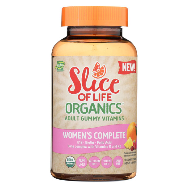 Slice Of Life Organics - Vitamin Womens Complete - 90 CT