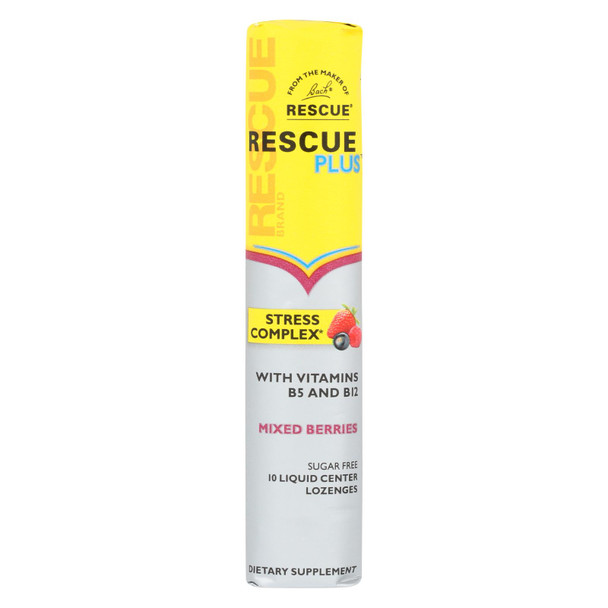 Bach - Rescue Plus Loz Mixed Berry - Case of 8 - 10 CT