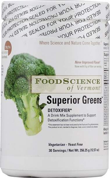 Foodscience Of Vermont - Superior Greens Powder - 1 Each - 356 GM