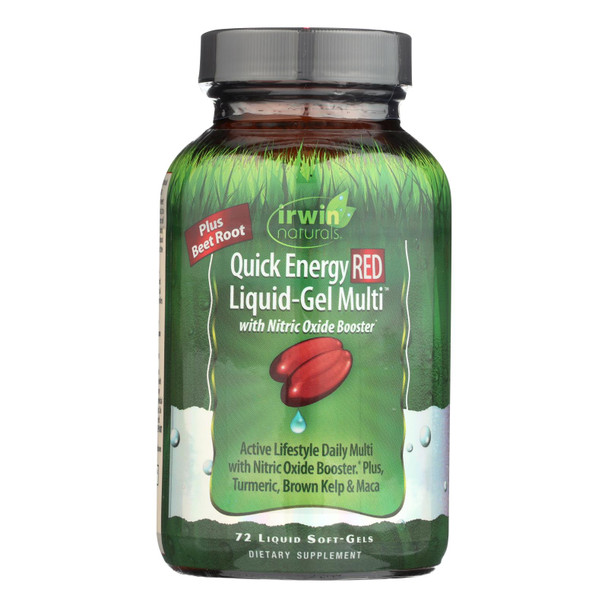 Irwin Naturals - Multi Quick Energy Red - 1 Each - 72 SGEL