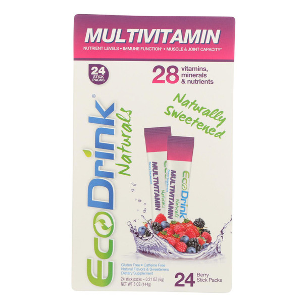 Eco Drink - Multi Mix Mixed Berry Refil - 1 Each - 24 CT