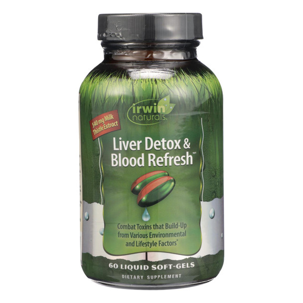 Irwin Naturals - Liver Detox Blood Refresh - 1 Each - 60 SGEL