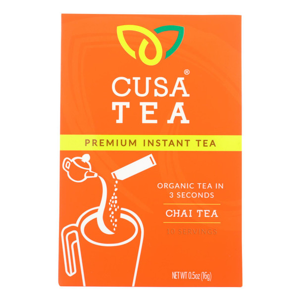 Cusa Tea - Tea Chai - Case of 6 - .4 OZ