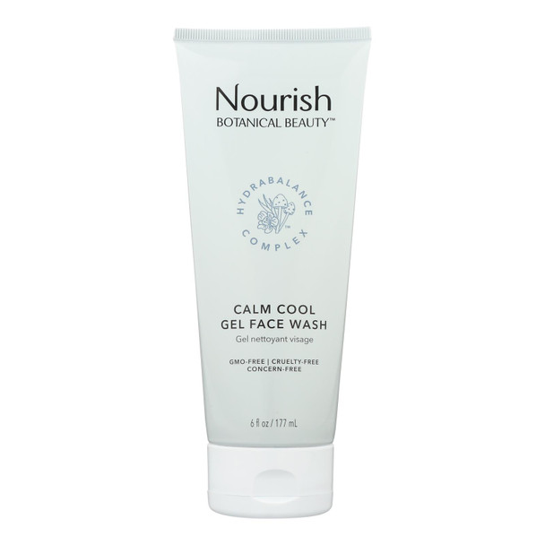 Nourish Botanical Beauty - Gel Face Wash Calm Cool - 1 Each - 6 FZ