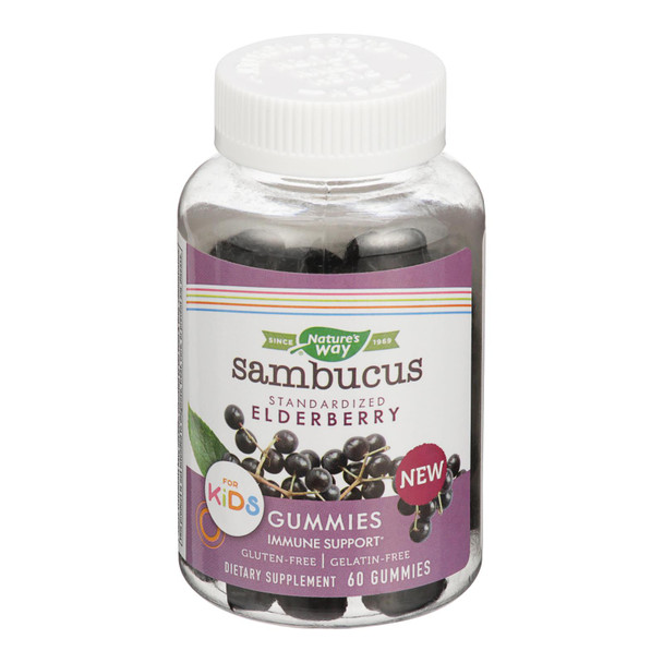 Nature's Way - Supp Sambucus Kids Gummys - 60 CT