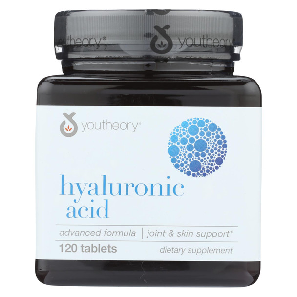 One Serving Size Of Youtheory Hyaluronic Acid Advanced  - 1 Each - 120 TAB