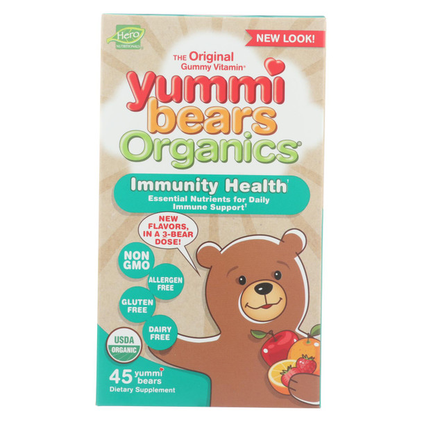 Hero Nutritionals - Yummi Bear Immunity - 1 Each - 45 CT