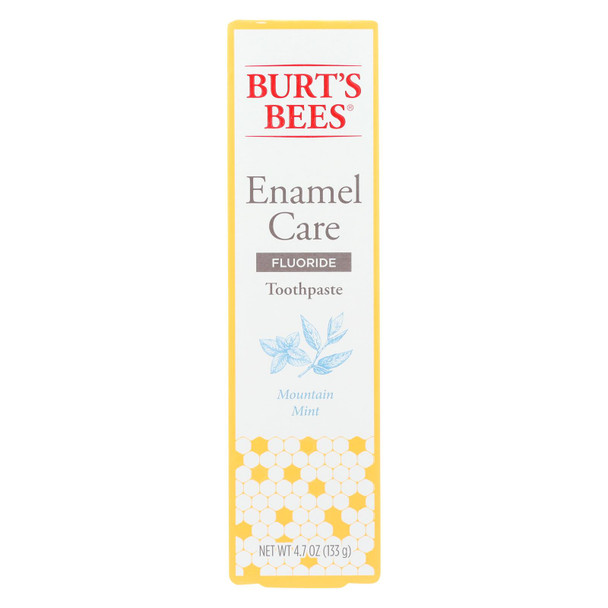 Burts Bees - Toothpste Enaml Care Mint - 1 Each - 4.7 OZ