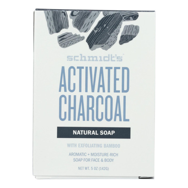 Schmidt's - Bar Soap Actvtd Charcoal - 1 Each - 5 OZ