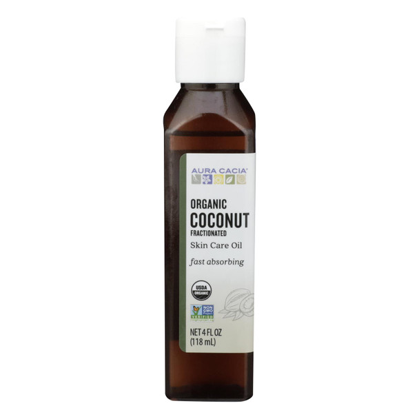 Aura Cacia - Coconut Fractionated Oil - 1 Each - 4 FZ