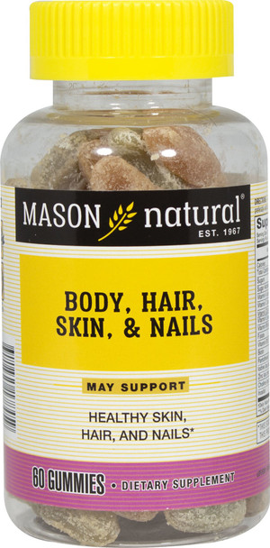 Mason Naturals - Vitamin Body Hair Skin&nails - 1 Each - 60 GMMY