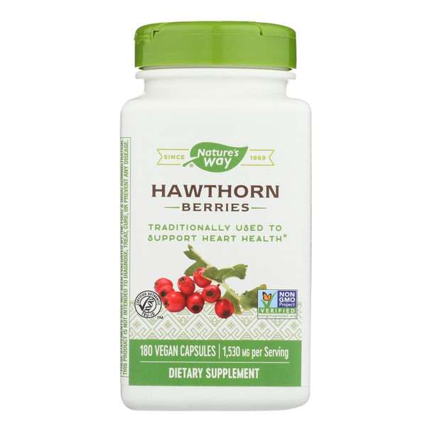 Nature's Way - Hawthorn - 1 Each - 180 VCAP