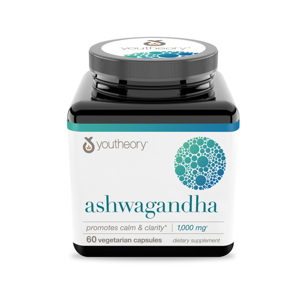 Youtheory - Ashwagandha - 1 Each - 60 CT