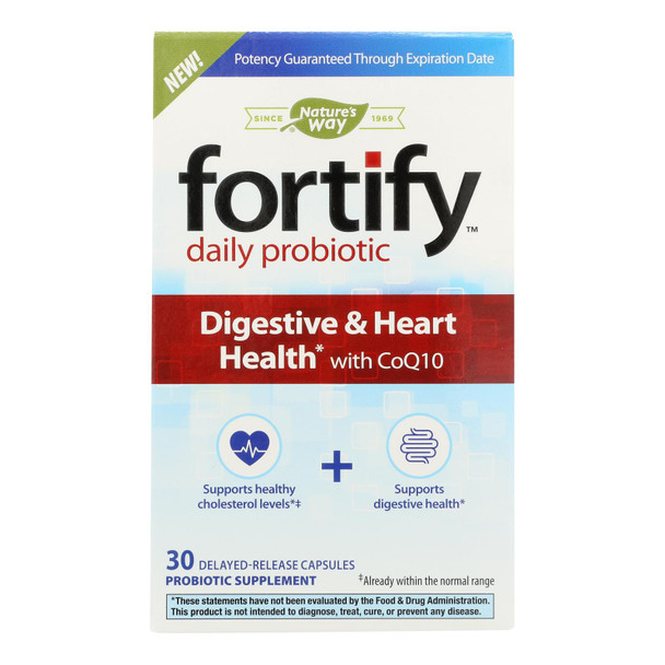 Nature's Way - Fortify Probiotic Heart Hlth - 1 Each - 30 CAP
