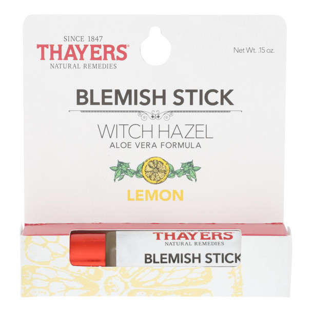 Thayers - Blemish Stick Lemon - 1 Each - 0.15 OZ