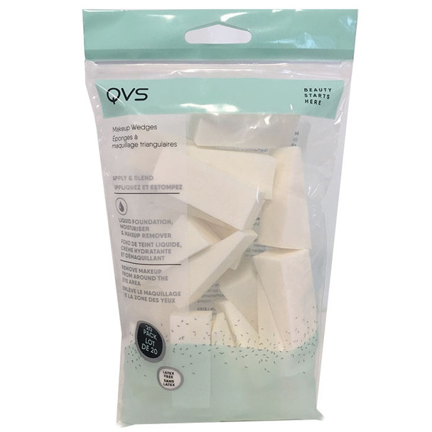 Qvs - Make Up Wedges Value 20pk - Case of 3 - 1 CT Qvs - Make Up Wedges Value 20pk - Case of 3 - 1 CT