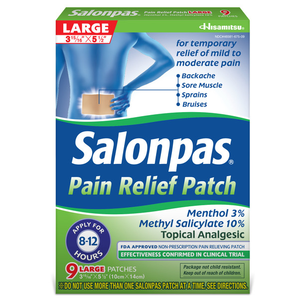 Salonpas - Salonpas Pain Relief Ptch - 1 Each - 9 CT
