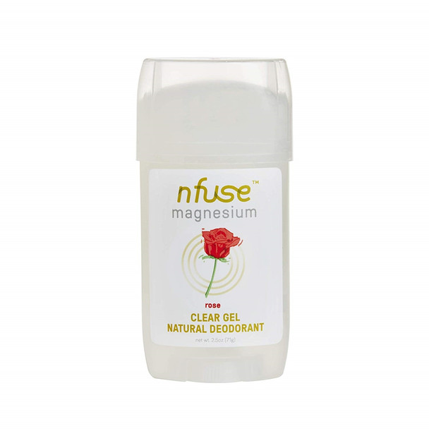 Nfuse - Deodorant Rose Clear Gel - 1 Each - 2.5 OZ