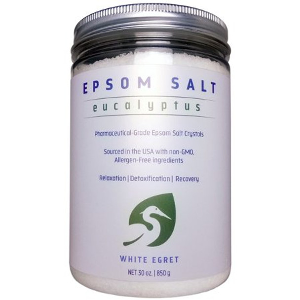 White Egret - Epsom Salt Eucalyptus - 1 Each - 30 OZ