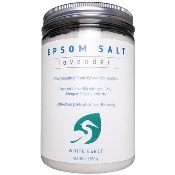 White Egret - Epsom Salt Lavender - 1 Each - 30 OZ