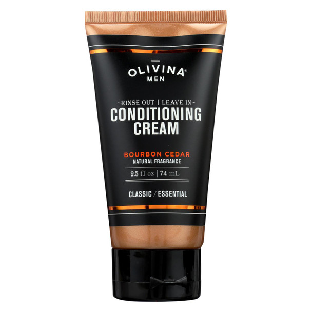 Olivina Men - Condition Cream Burbon Cedr - 2.5 OZ