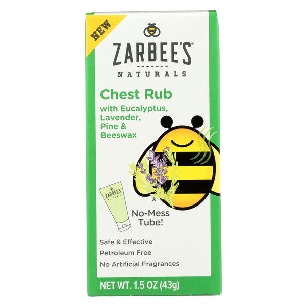 Zarbee's - Chest Rub - 1 Each - 1.5 OZ