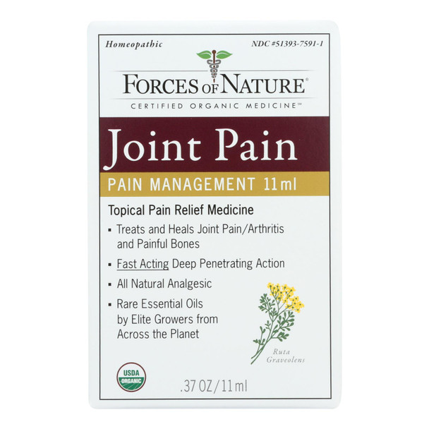 Forces Of Nature - Joint Pain Management - 1 Each - 11 ML