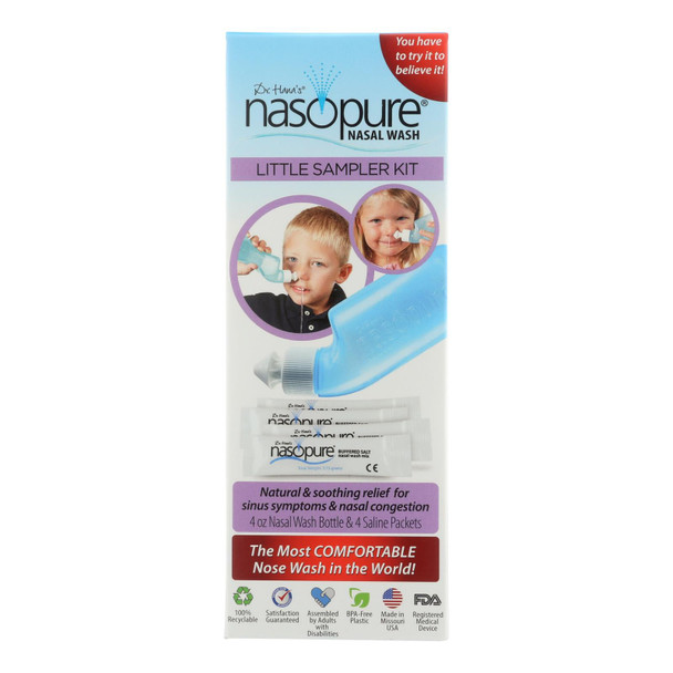 Dr. HanaS Nasopure Nasal Wash Little Sampler Kit  - 1 Each - 4 OZ