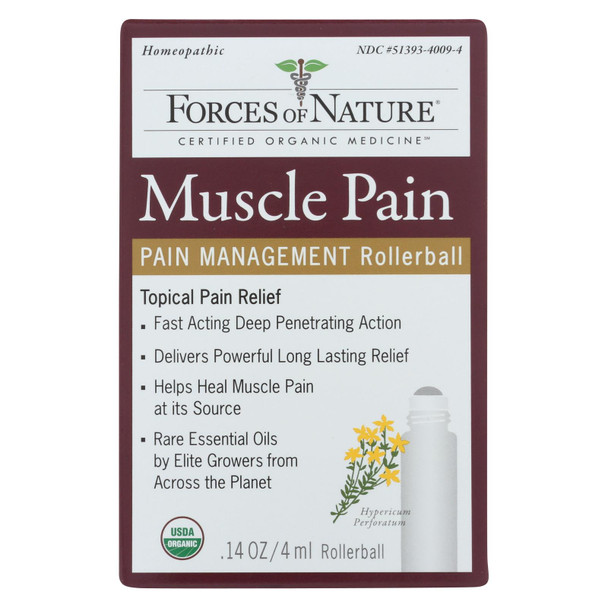 Forces Of Nature - Muscle Pain Management - 1 Each - 4 ML