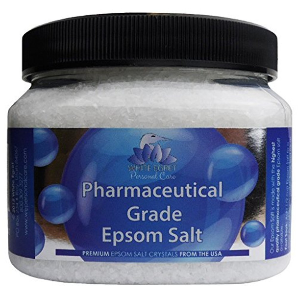White Egret - Epsom Salt Unscented - 1 Each - 16 OZ