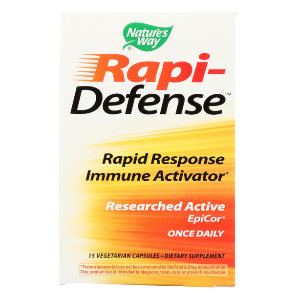 Nature's Way Rapi-Defense Dietary Supplement  - 1 Each - 15 VCAP