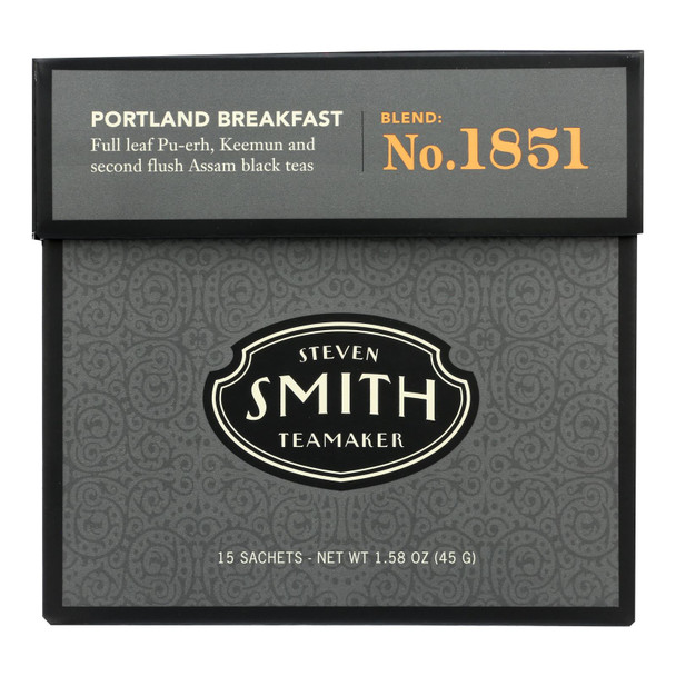 Smith Teamaker - Tea Black Portland Breakfast - Case of 6 - 15 BAG