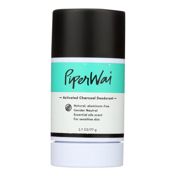Piperwai Activated Charcoal Deodorant  - 1 Each - 2.7 OZ