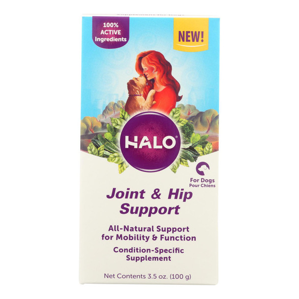 Halo Purely For Pets - Suplmnt Wf Jnt Hip Suport - 1 Each - 3.50 OZ