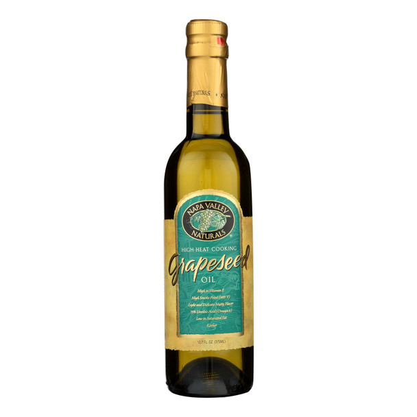 Napa Valley Naturals High Heat Cooking Grapeseed Oil - Case of 12 - 12.7 FZ