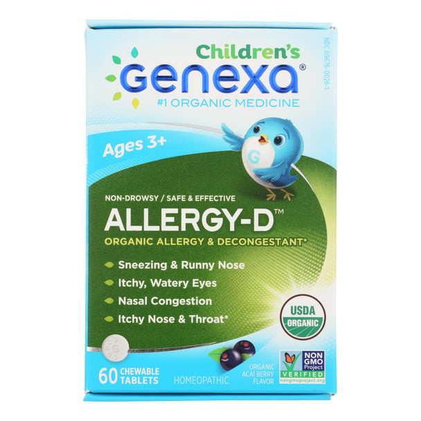 Genexa - Allergy D Children - 1 Each - 60 TAB