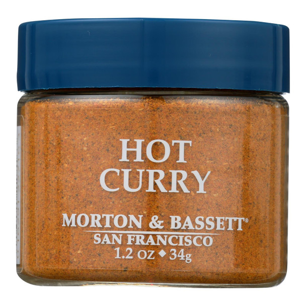 Morton & Bassett - Curry Hot - Case of 3 - 1.20 OZ
